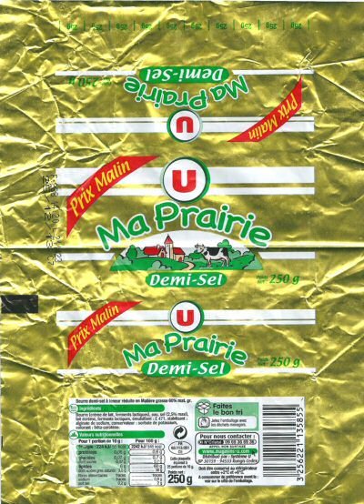 U ma prairie demi-sel prix malin 250g FR 63.113.051 CE Auvergne France
2013-12-16