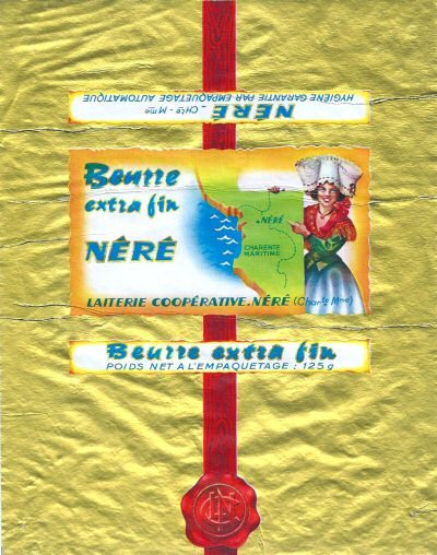 Beurre extra fin Néré laiterie coopérative Néré Charte Mme 125g Poitou-Charentes France
2014-02-11