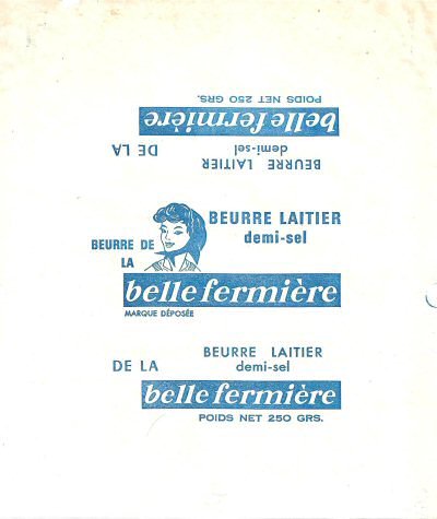 Beurre de la belle fermière beurre laitier demi-sel 250g France
2014-03-12