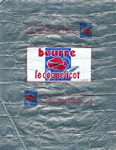 Le coquelicot beurre le coquelicot 250g France
2014-03-27