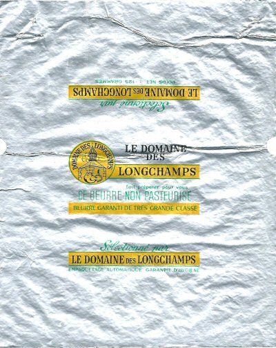 Le domaine des Longchamps ce beurre non pasteurisé beurre garanti de très grande classe 125g France
2014-04-17