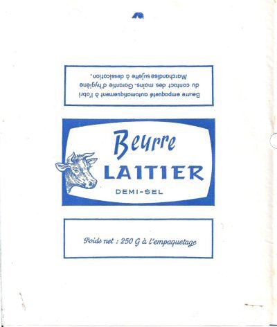 Beurre laitier demi-sel 250g France
2014-05-19