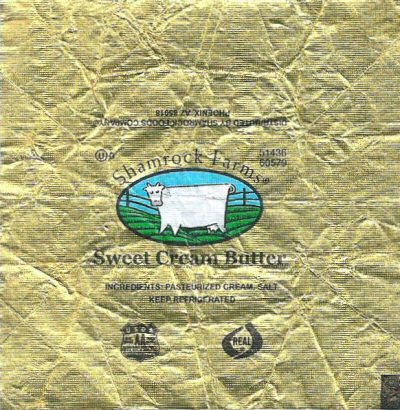 Shamrock farms weet cream butter
2014-08-20
