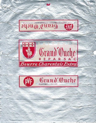 Grand Ouche Reparsac beurre charentais extra 250g Poitou-Charentes France
2014-10-07