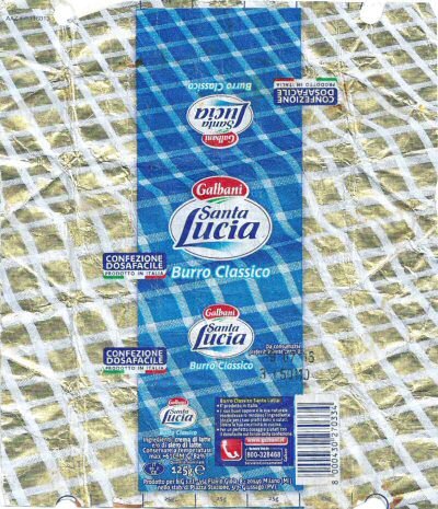 Santa Lucia burro classico confezione dosafacile 125g IT 03 2 CE Italie
2015-12-16