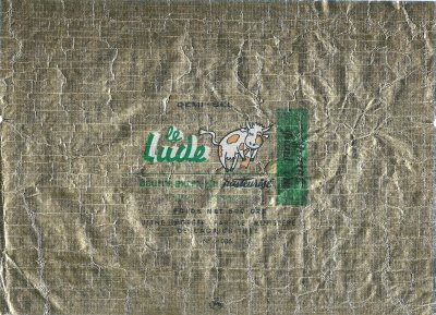Le Lude spécial grand cru beurre extra-fin pasteurisé demi-sel médaille d 'or 1931 médaille d'argent 1923 à 1929 - 1953 500g Pays de Loire France
2012-09-12
